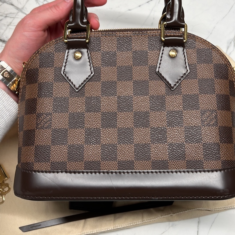 Louis Vuitton BB Alma Damier Ebene - Picture 7 of 16